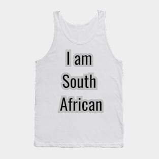 Country -  I am South African Tank Top